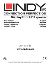 Lindy 17.5m DisplayPort 1.2 Repeater Manuale utente