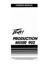 Peavey Production Mixer 902 Manuale utente