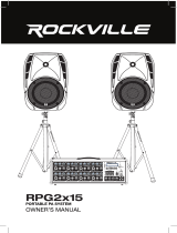 Rockville RPG2X15 Manuale del proprietario