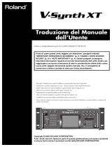 Roland V-Synth XT Manuale utente