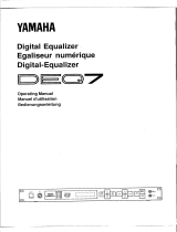 Yamaha DEQ7 Manuale del proprietario