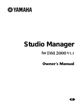 Yamaha DM2000 Manuale del proprietario