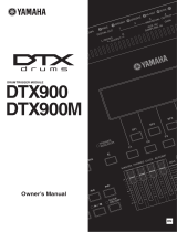 Yamaha DTX900M Manuale del proprietario