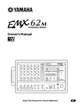 Yamaha EMX62M Manuale del proprietario