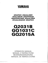 Yamaha GQ1031C Manuale utente
