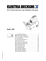 Elektra Beckum Air Compressor Basic 265 Manuale utente