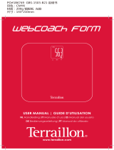 Terraillon WEB COACH FORM Manuale del proprietario