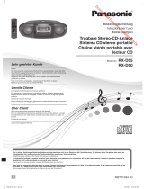 Panasonic RX-D50AEG-S Manuale del proprietario