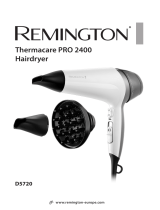 Remington D5720 Thermacare PRO 2400 Hairdryer Manuale utente