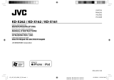 JVC KD-X161 Manuale del proprietario