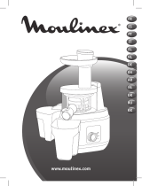 Moulinex Extracteur De Jus Lent 0.8l 150w Rouge - Zu150510 Manuale del proprietario