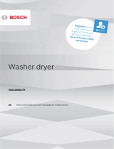 Bosch WDU28561TR/01 User manual and assembly instructions