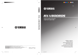 Yamaha RX-V800RDS Manuale del proprietario