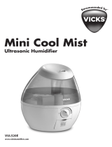 Vicks Ultrasonic Humidifier Manuale utente