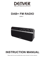 Denver Electronics DAB-47 Manuale del proprietario