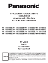 Panasonic TX43HX603E Manuale del proprietario