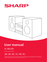 Sharp XL-B515D Manuale del proprietario