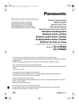 Panasonic SC-HTB600EGK Manuale del proprietario