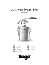 Sage Citrus Press SCP800BAL4EE Manuale del proprietario