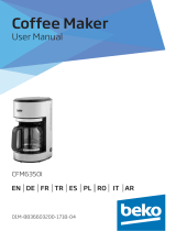 Beko CFM6350I Kaffeemaschine Manuale del proprietario
