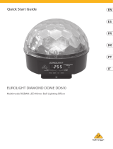 Behringer Eurolight Diamond Dome Guida utente