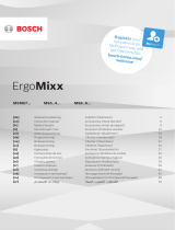 Bosch ErgoMixx MS6CA4150 Manuale utente