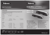 Fellowes Saturn 3i A3 Manuale utente