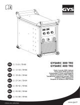GYS GYSARC 300 A TRI Manuale del proprietario