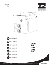 GYS GYSMI 80 P (CARDBOARD BOX) Manuale del proprietario