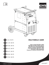 GYS MULTIWELD 250T-C Manuale del proprietario