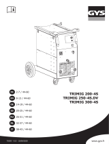 GYS TRIMIG 300-4S Manuale del proprietario