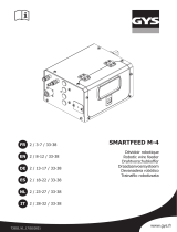 GYS Robotic Wirefeeder SMARTFEED M-4 Manuale del proprietario