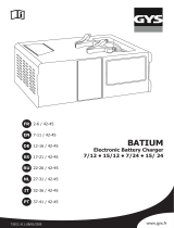 GYS BATIUM 7.24 Manuale del proprietario