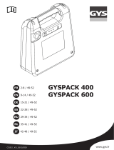 GYS GYSPACK 400 Manuale del proprietario