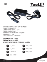 GYS UK CHARGER - 12V - FOR GYSPACK 750 / TRUCK Manuale del proprietario