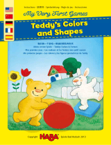 Haba 7135 Meine ersten Spiele Teddys Farben und Formen Manuale del proprietario