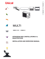 Unical KMCN HI - Duct Types Guida d'installazione