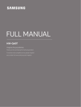 Samsung HW-Q60T Manuale utente
