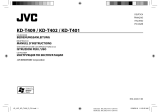 JVC KD-T409 Manuale del proprietario