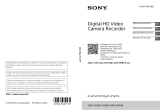 Sony HDRCX405B Manuale del proprietario