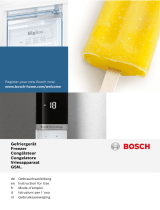 Bosch SERIE 4 GSN36FW3V Manuale del proprietario