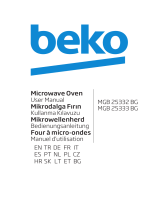 Beko MGB 25332 BG Manuale del proprietario