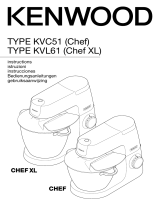 Kenwood KVL6320S CHEF XL ELITE Manuale del proprietario