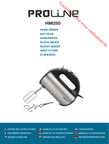 Proline HM 250 Manuale del proprietario