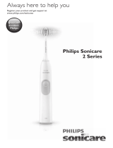 Philips SONICARE SERIE 2 PLAQUE DEFENCE HX6232/02 Manuale del proprietario