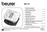 Beurer BC 57 BT Manuale del proprietario