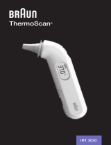 Braun IRT3030 ThermoScan 3 Thermometer Manuale del proprietario