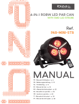 Ibiza Light PAR-MINI-STR Manuale del proprietario