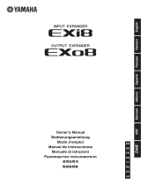Yamaha EXo8 Manuale utente
