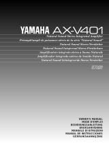 Yamaha AX-V401 Manuale del proprietario